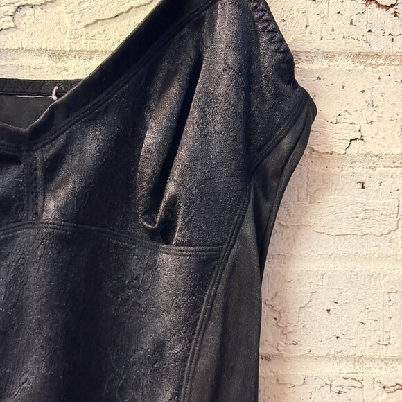 Black Shapewear Bodysuit w/ Adjustable Straps & Hook Closure โ Sleek Sculpting - Picture 3 of 9